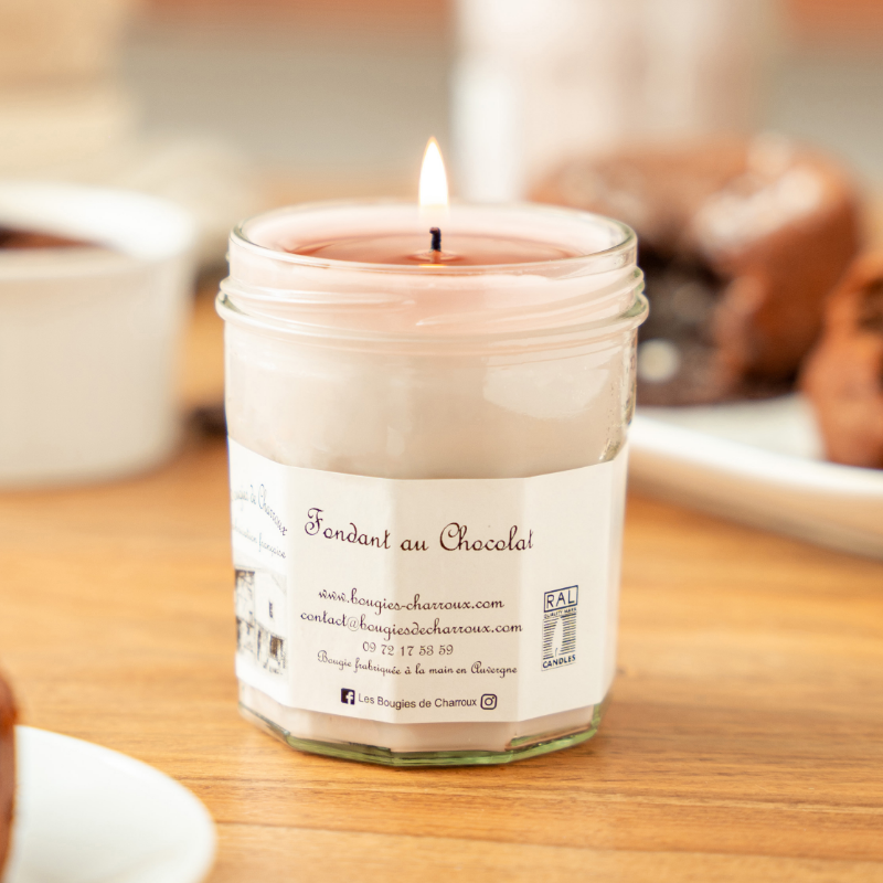 Fondant Au Chocolat Une Bougie Parfum E Gourmande Pour R Chauffer Les